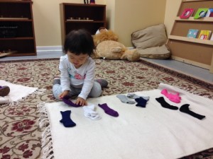Miharu matches socks